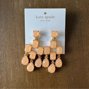 Kate Spade Pink Chandelier Branton Earrings